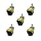 Service Caster 2 Inch Antique Brass Hooded Grip Ring Ball Casters, 5PK SCC-GR01S20-POS-WA-716-5 - alternate 1
